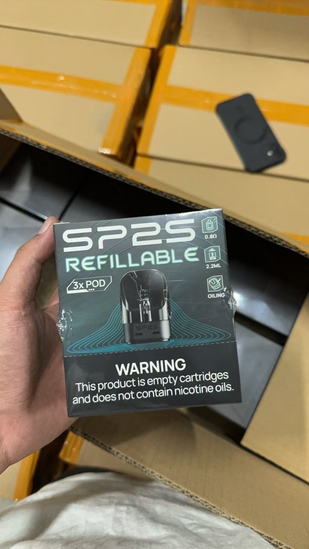 SP2s天王星空倉 注油空彈 原廠正品 一盒/3顆-VAKA糖果雲煙館