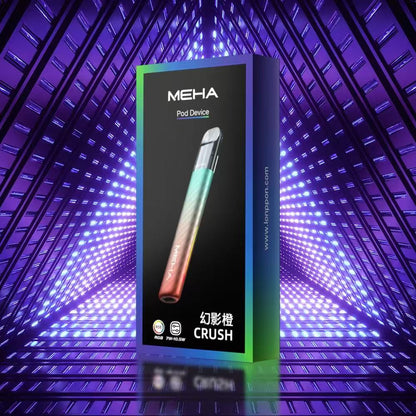 【MEHA Crush 魅嗨五代主機】三檔可調節功率煙桿/7色可選/兩側帶氛圍燈-VAKA糖果雲煙館