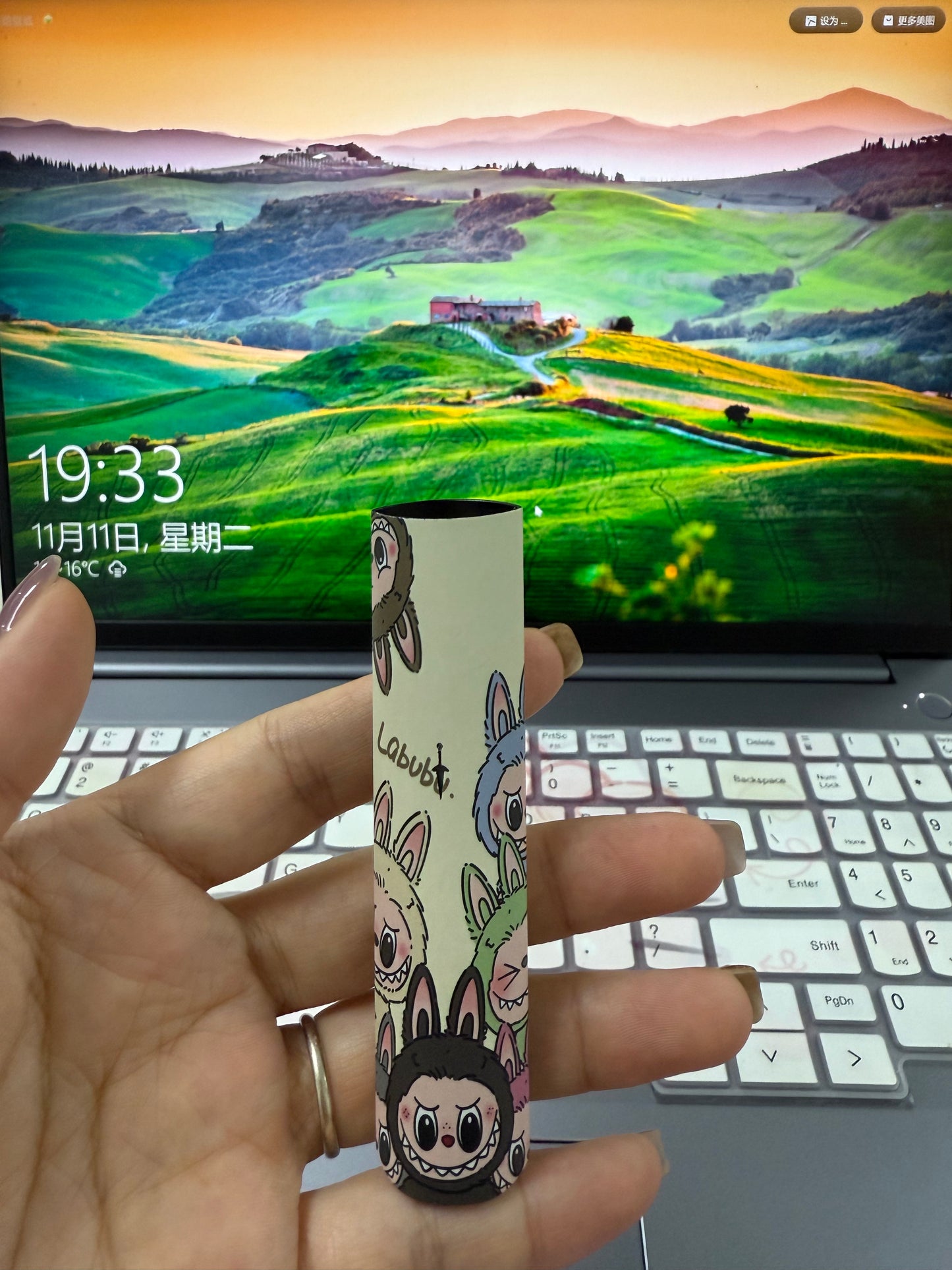【HEAT喜貝限定卡通聯名款電子煙主機 】Labubu拉布布電子煙主機-多種卡通圖案選擇-通用一代設備-VAKA糖果雲煙館