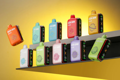 【美國大牌Geek Bar Pulse Vape小火箭電子煙 】一次性旗艦級15000口大容量電子煙｜雙模式調整、智慧螢幕顯示｜VAKA糖果雲煙館