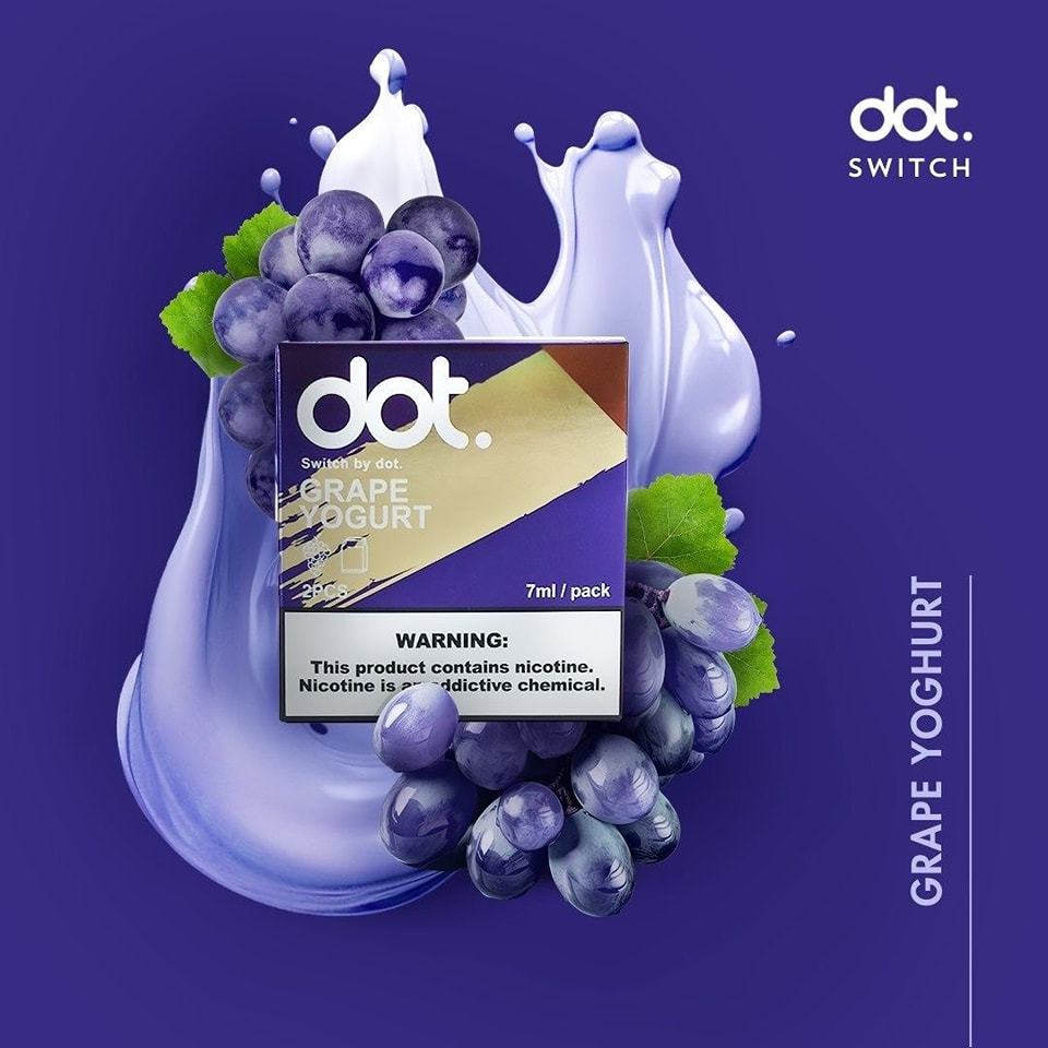 【買3盒送主機】DOTMOD DOT SWITCH 美國佩特里原裝煙彈 3.5ml 一盒2顆-VAKA糖果雲煙館