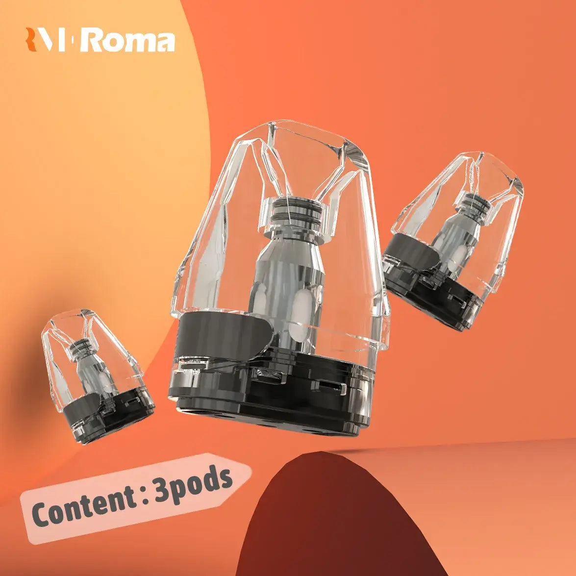 ROMA羅馬R1空倉 通用OXVA小蠻牛（三入組）-VAKA糖果雲煙館